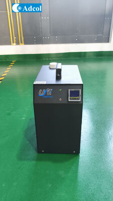 Compact Thermoelectric Liquid Cooler with High Density Heat Sinks and Name Fans for Heat Dissipation in Laboratory Settings