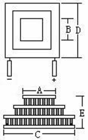 TEC Cooling Module Thermoelectric Peltier Cooler Thermoelectric Device