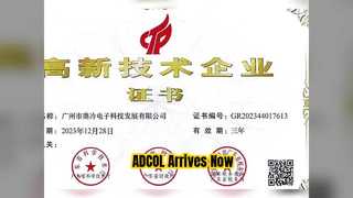 20260510 ADCOL shipment