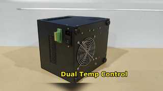 Dual-control constant-temperature metal bath
