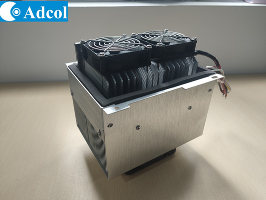 110W Air-to-Air Thermoelectric Assembly designed for electronic cabinets, refrigeration and environmental chambers.