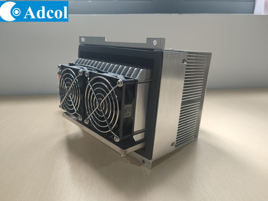 110W Air-to-Air Thermoelectric Assembly designed for electronic cabinets, refrigeration and environmental chambers.