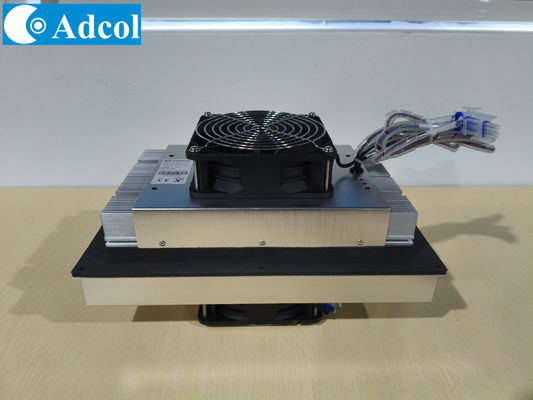 150W Thermoelectric air conditioner is designed for electronic cabinets and environmental chambers. lt can maintain ambient temperatures while removing up to 148w.