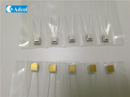 Multi Stage Thermoelectric Module Semiconductor Cooling Chip Gold Finish